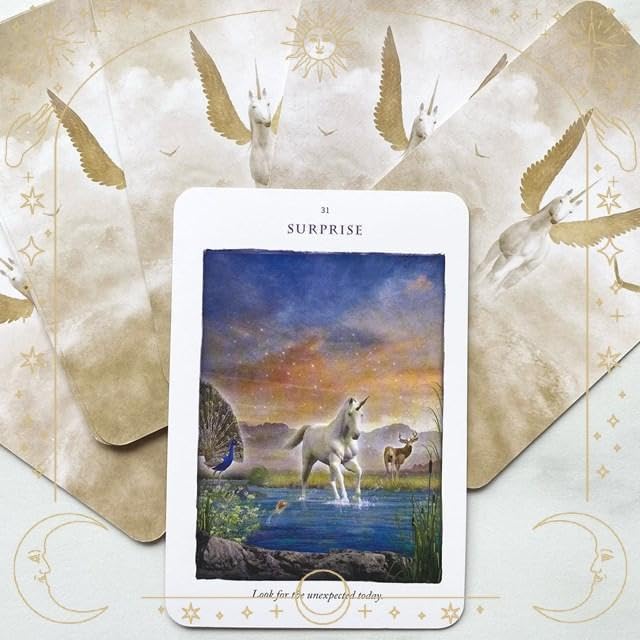 Amazon.co.jp: 品海外美麗デッキユニコーン ペガサス オラクルカード