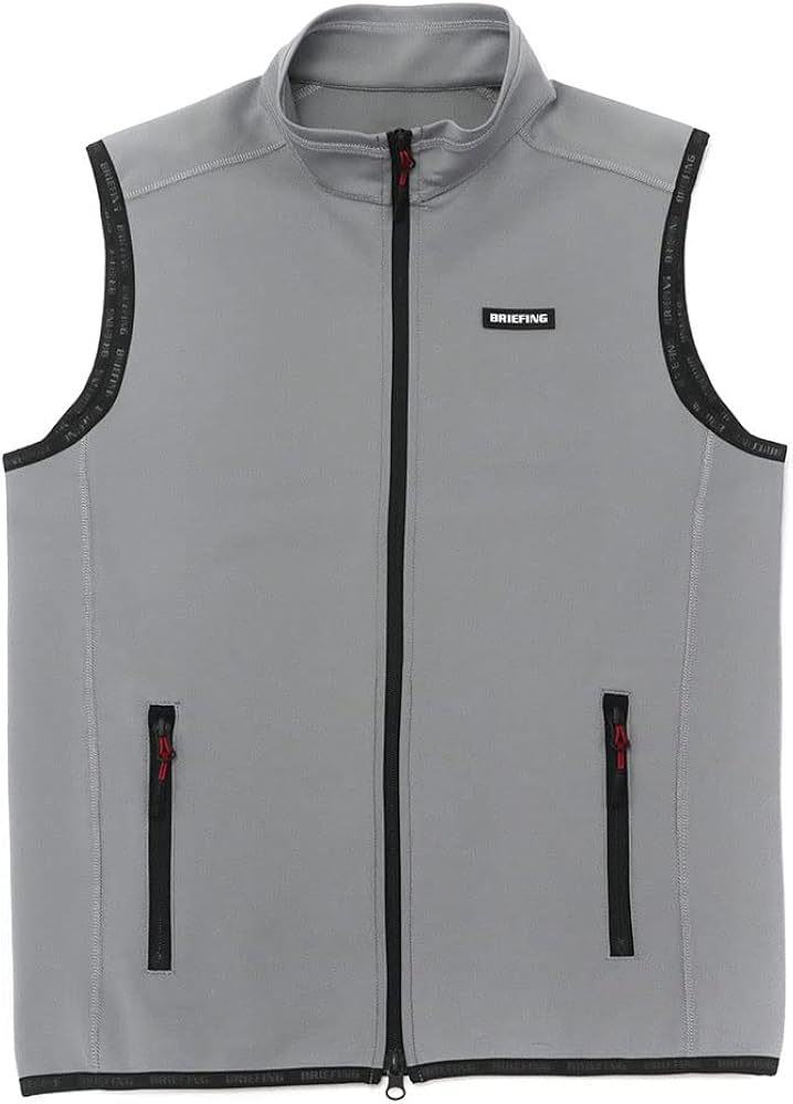 Amazon | [ブリーフィング] GOLF MENS 3D LOGO VEST ゴルフ ウェア