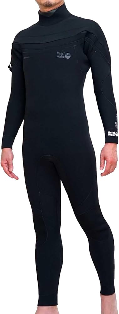 Amazon | HeleiWaho セミドライスーツ メンズ 5/4mm ウェットスーツ