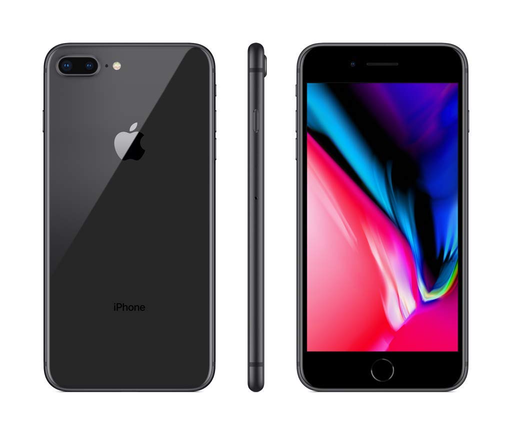 Amazon.com: Apple iPhone 8 Plus (64GB, Space Gray) [Locked] +