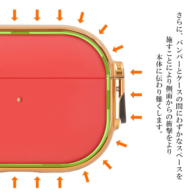 Amazon | ZENIX DESIGN TECH Airpods 第3世代 用 ケース カラビナ付き