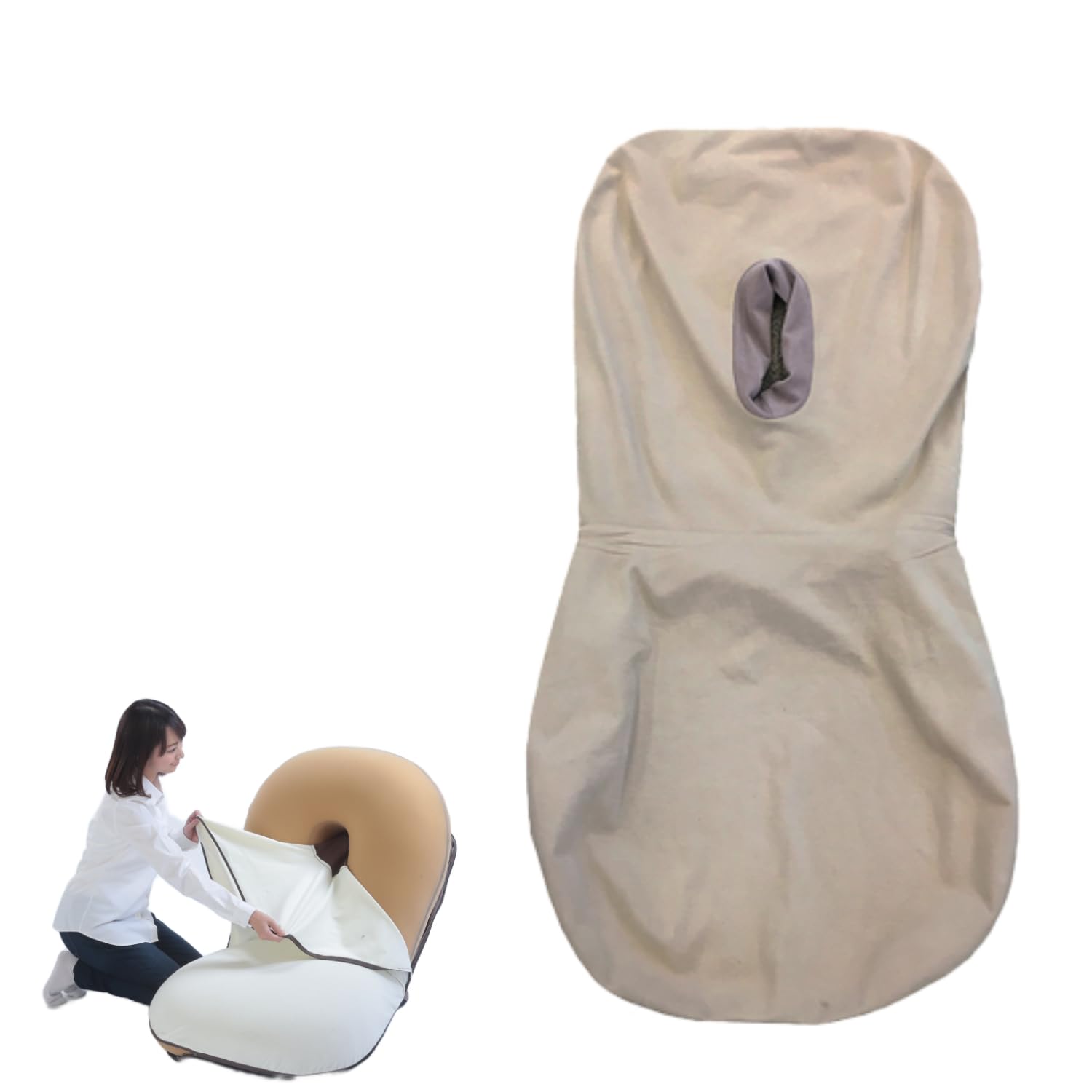 Amazon｜座椅子生活 明光ホームテック CLOUD-クラウド- 専用カバー