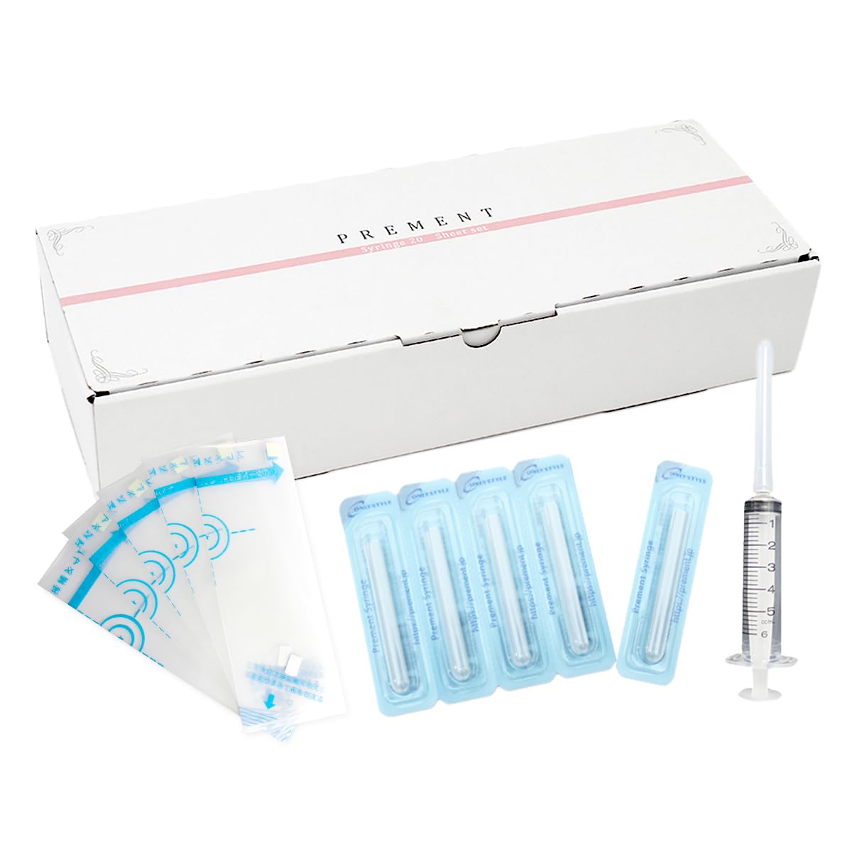 Amazon.co.jp: シリンジ法キット プレメント 採精シートセット 妊活