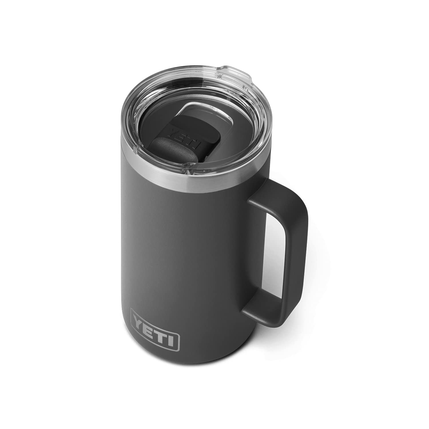 Amazon.co.jp: YETI Rambler 24 oz Mug, Vacuum Insulated, Stainless