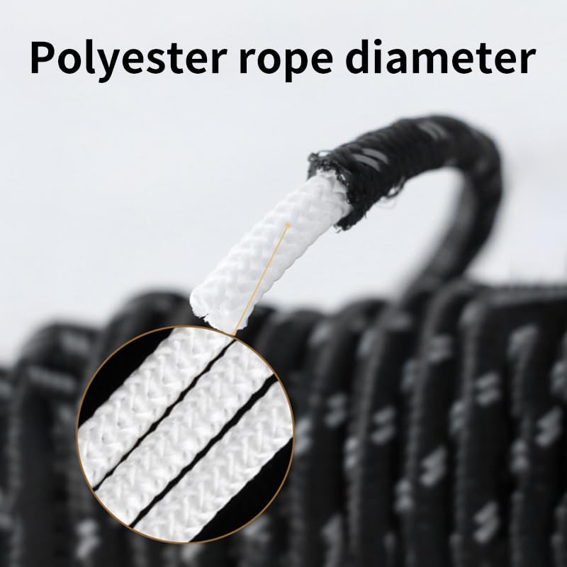 Amazon | テントロープ ガイロープ カラビナ付き ガイロープ タープ用