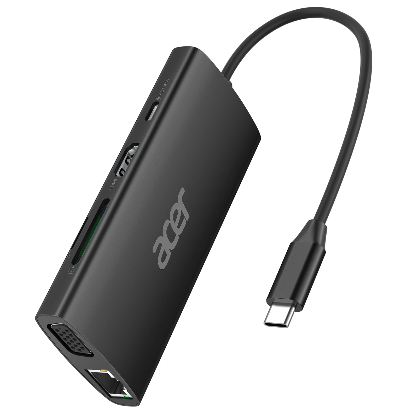 Amazon | Acer USB C ハブ Type-C 9in1 ドッキングステーション 100W