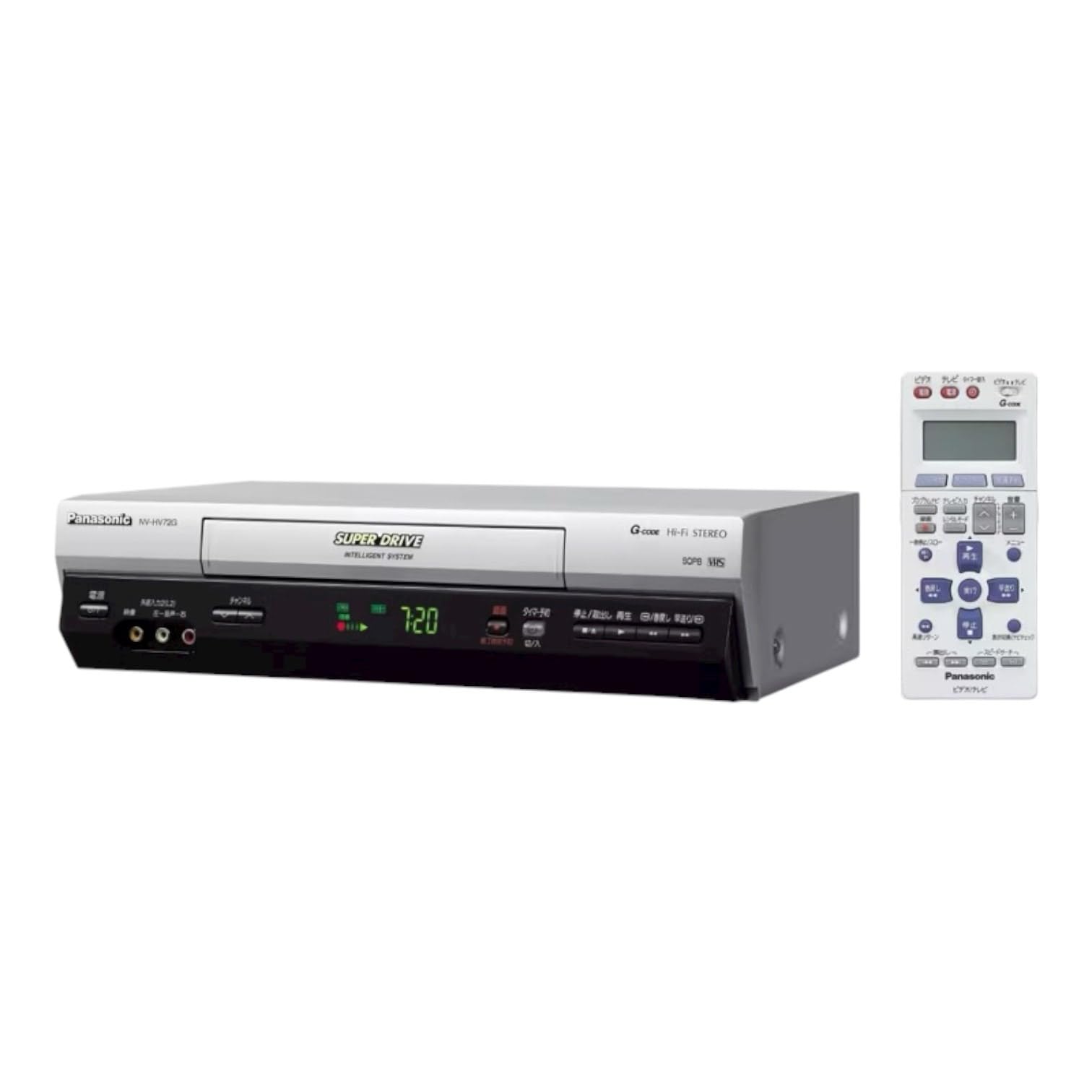 Amazon | パナソニック ビデオデッキ NV-HV72G-S | VHSビデオデッキ 通販