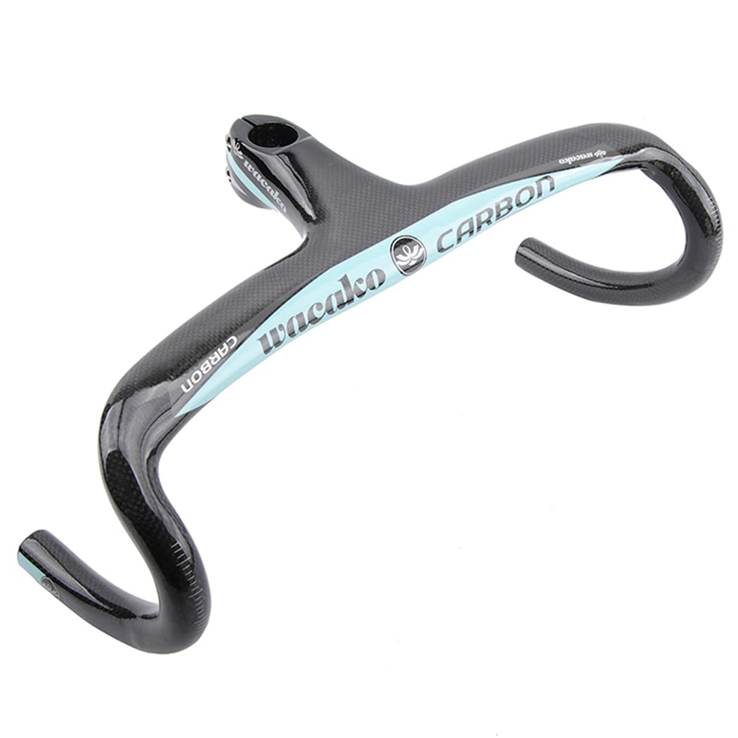 Amazon.co.jp: ハンドル カーボンハンドル ステム一体式ドロップ