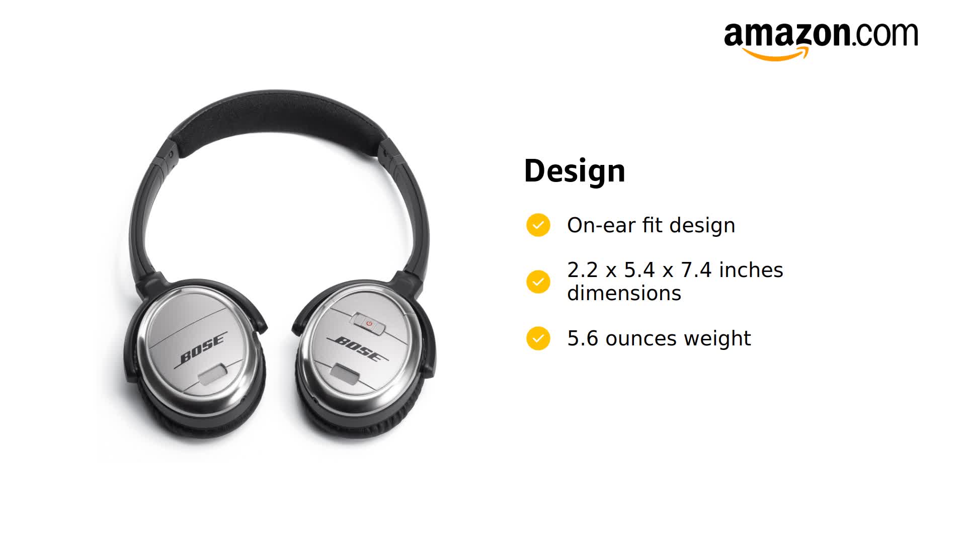 Amazon.com: Bose QuietComfort 3 Acoustic Noise Cancelling