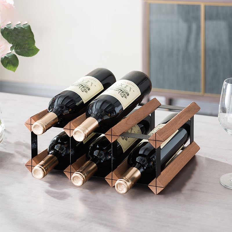 Amazon｜ワインラック ワインホルダー木製 ワインボトルラック