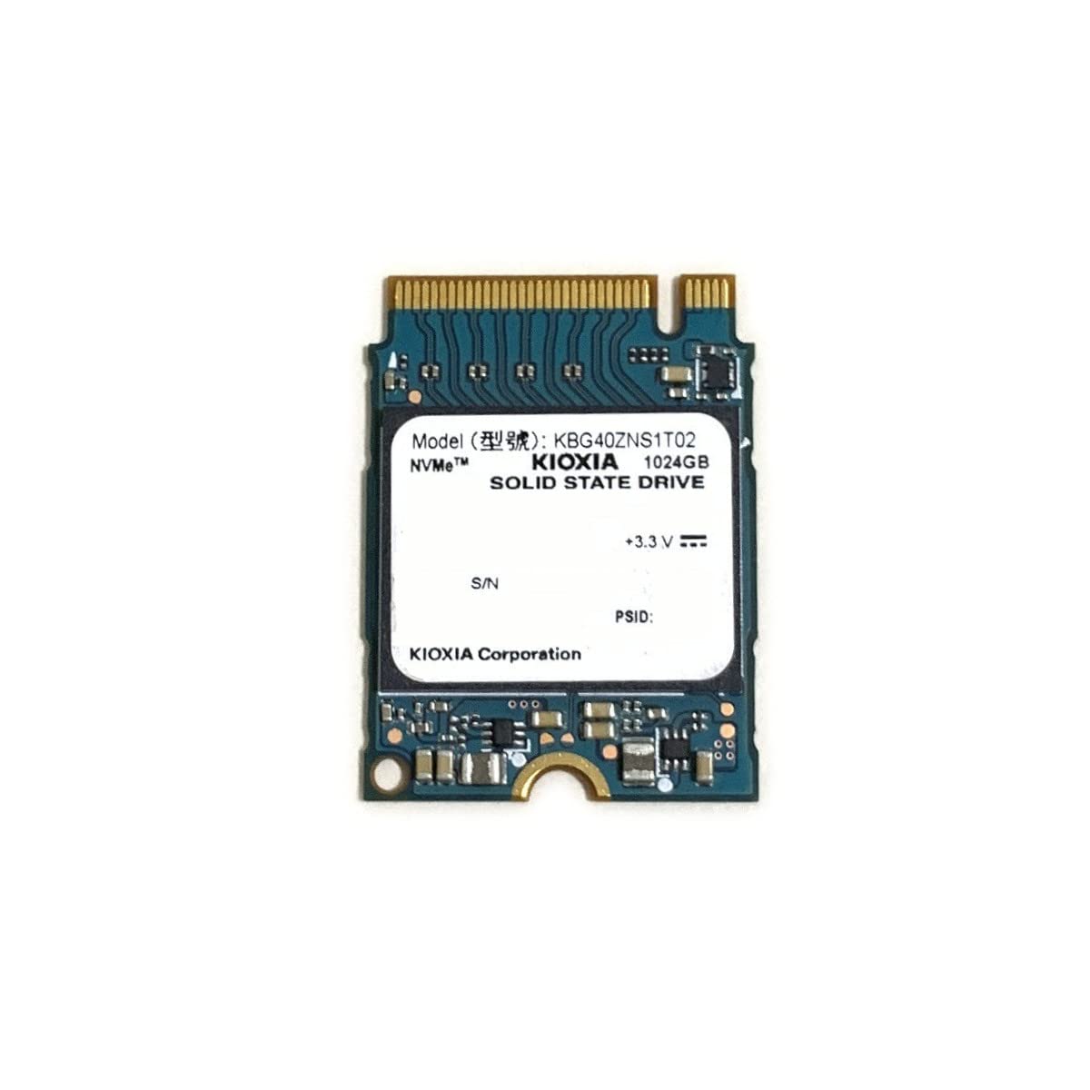Amazon | Kioxia SSD 1TB BG4 M.2 2230 30mm KBG40ZNS1T02 NVMe PCIe
