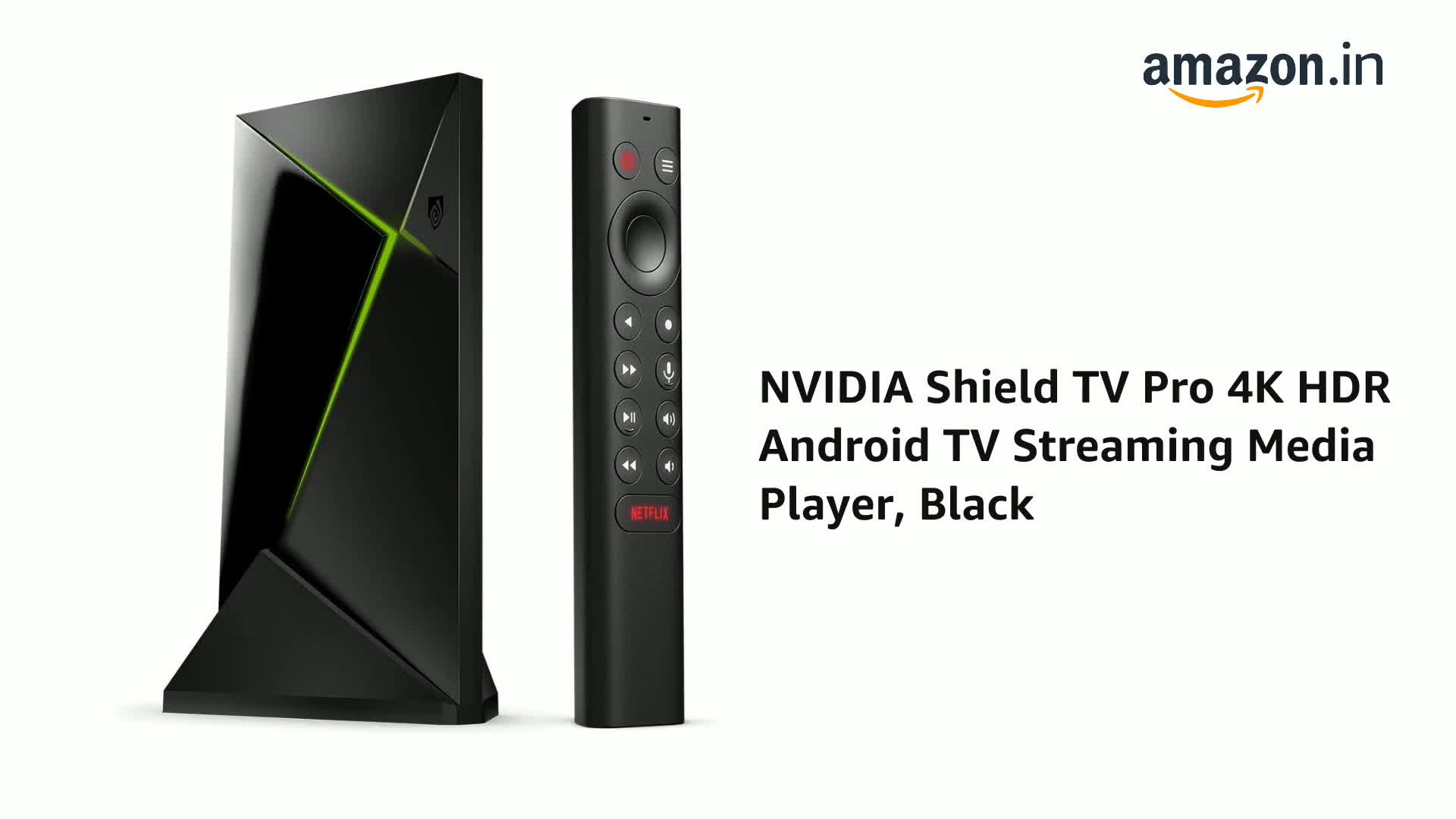 NVIDIA Shield TV Pro 4K HDR Android TV Streaming Media Player