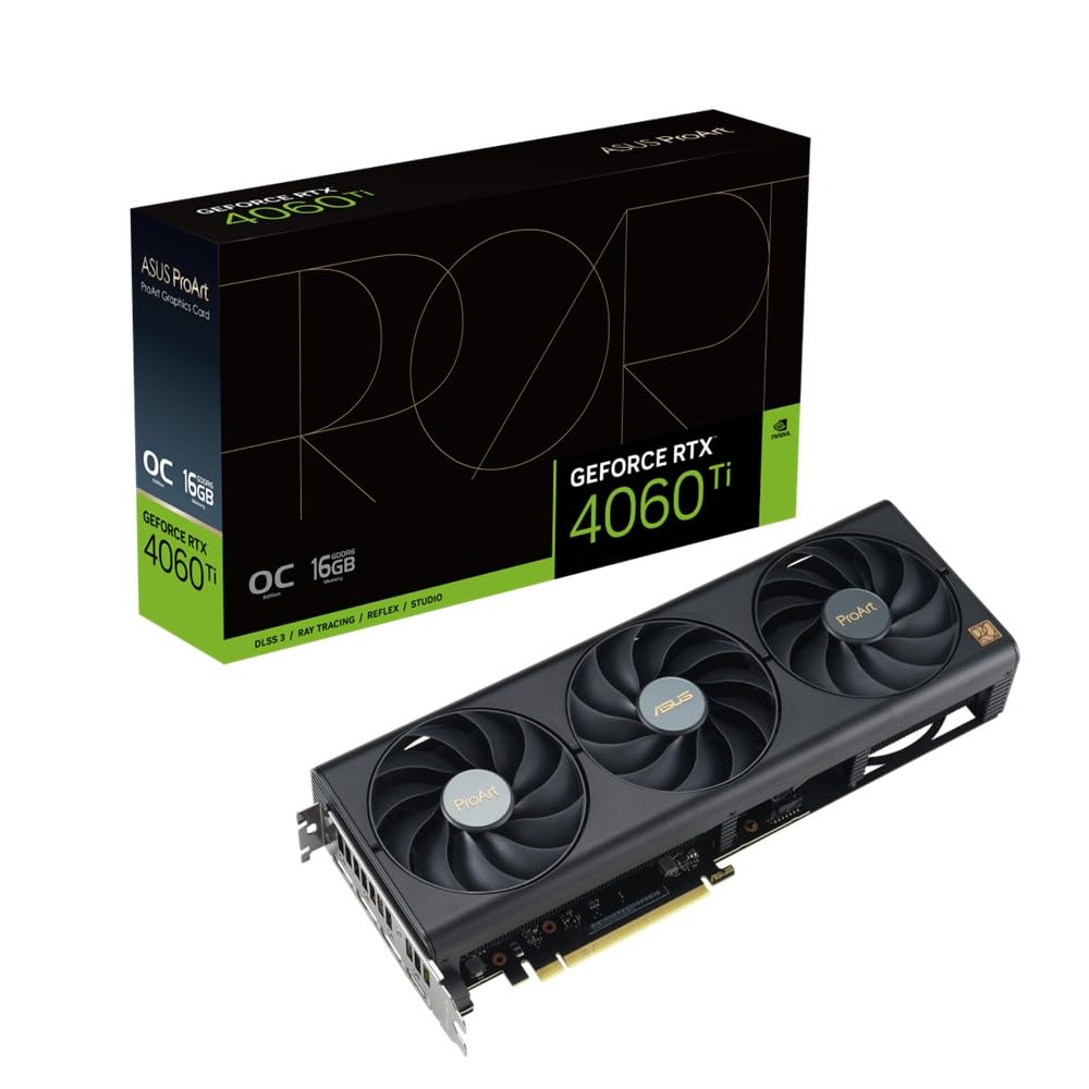 Amazon | ASUS NVIDIA ビデオカード ProArt GeForce RTX 4060 Ti OC