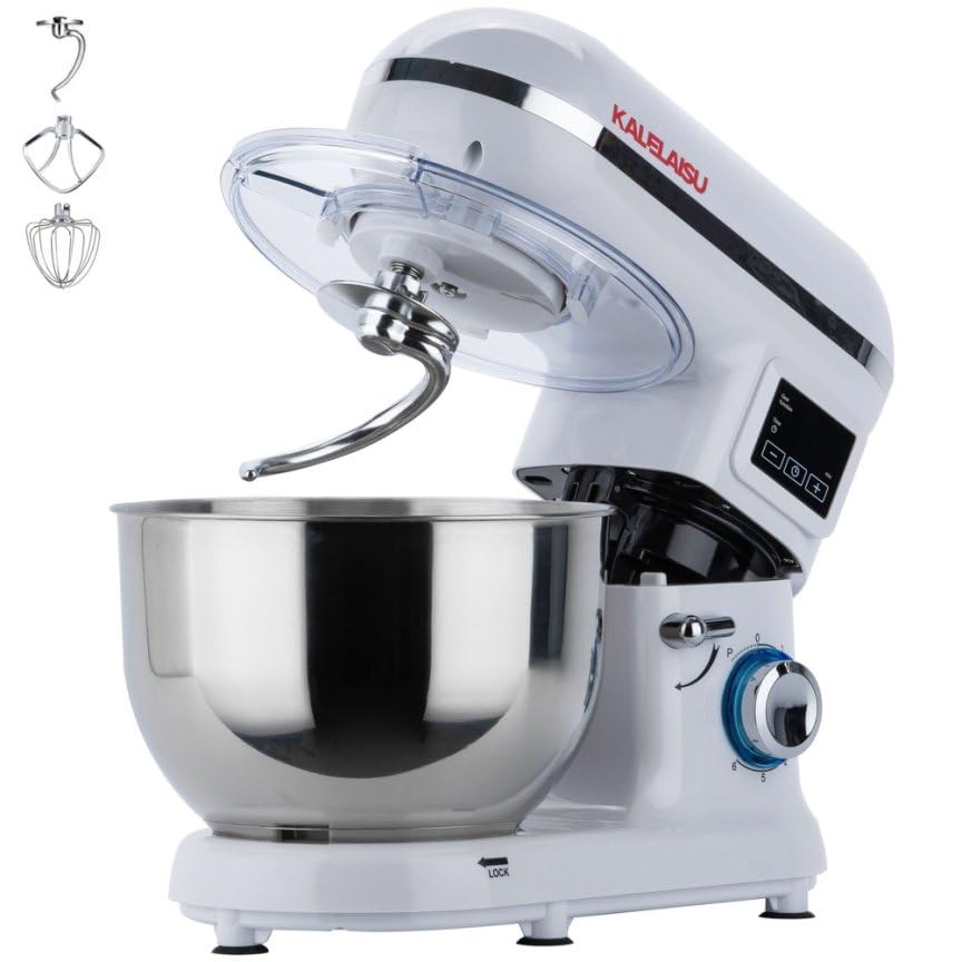 Amazon | 業務用スタンドミキサー 卓上ミキサー スタンドミキサー 5.5L