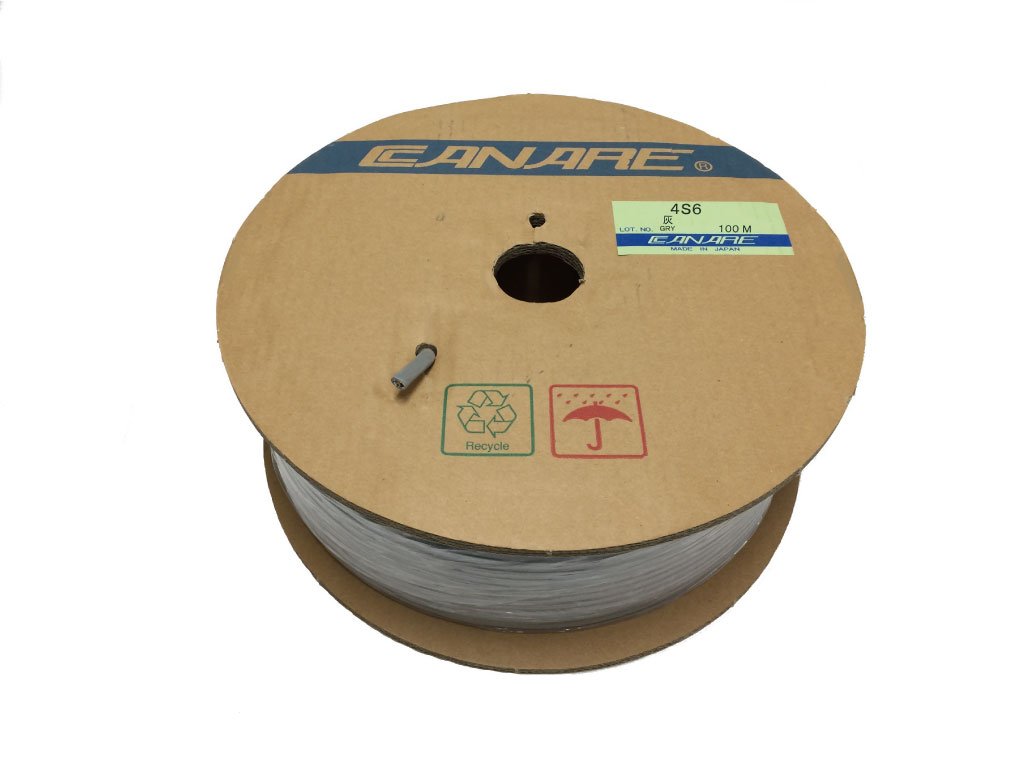 Amazon.co.jp: CANARE カナレ 4心スピーカーケーブル(外径6.4mm) 100m
