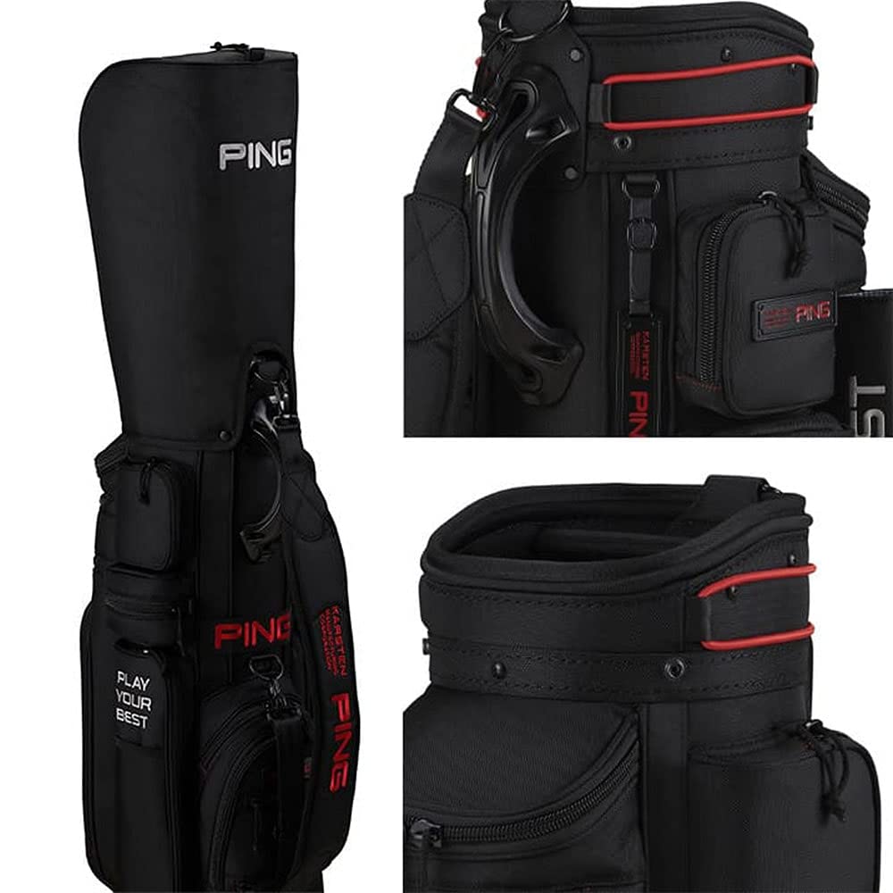 Amazon | [ピン] キャディバッグ メンズ マルチポケット MULTI POCKET