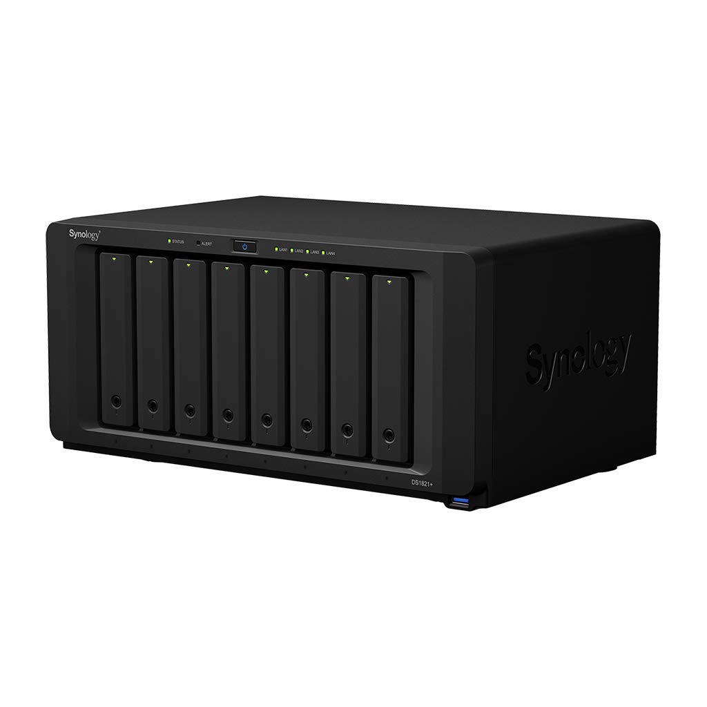 Amazon.com: Synology DiskStation DS1821+ NAS Server with Ryzen 2.2