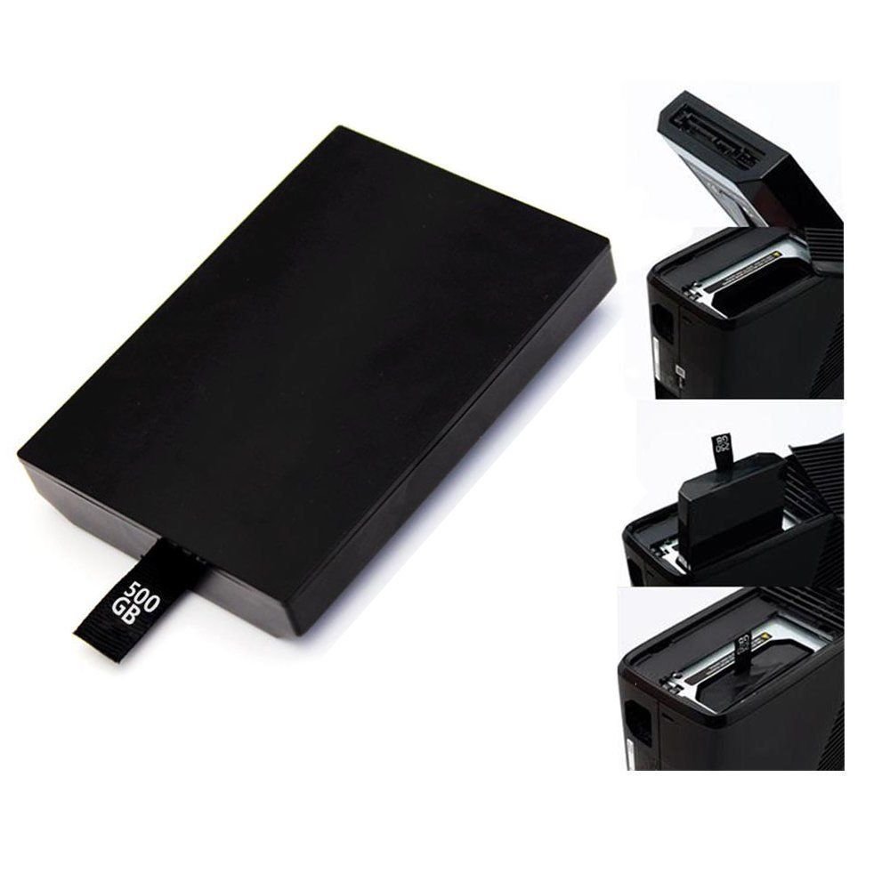 500GB HDD Hard Drive Disk Kit for XBOX 360 Internal Slim Black
