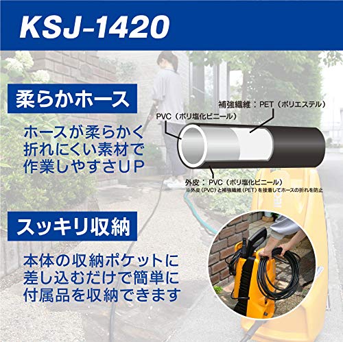 Amazon.co.jp: リョービ 高圧洗浄機 KSJ-1420 : DIY・工具・ガーデン