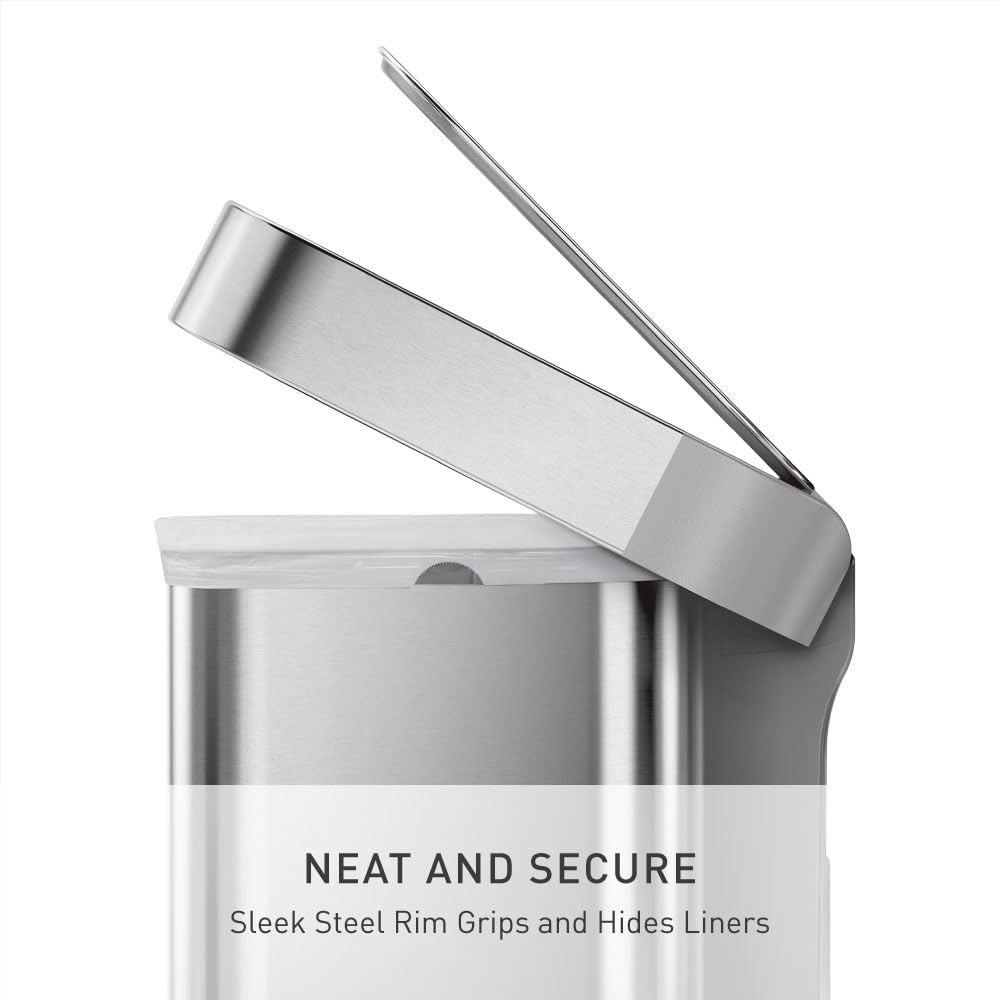 Amazon｜シンプルヒューマン ゴミ箱 45リットル レクタンギュラー