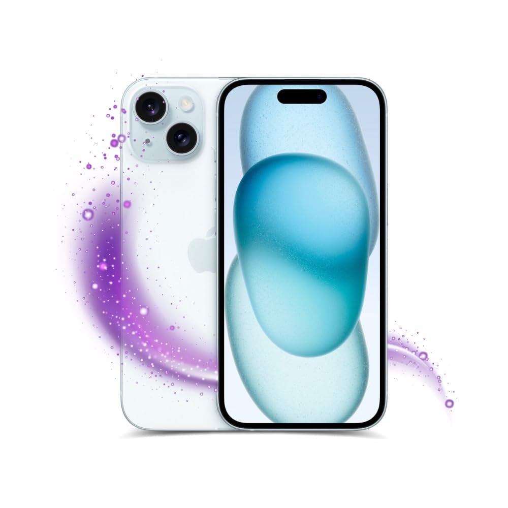 Apple iPhone 15, 128GB, Blue - Unlocked (Renewed Premium) : Amazon