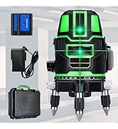 Amazon | 墨出し器 レーザー墨出し器 水平器 グリーンレーザー 5ライン