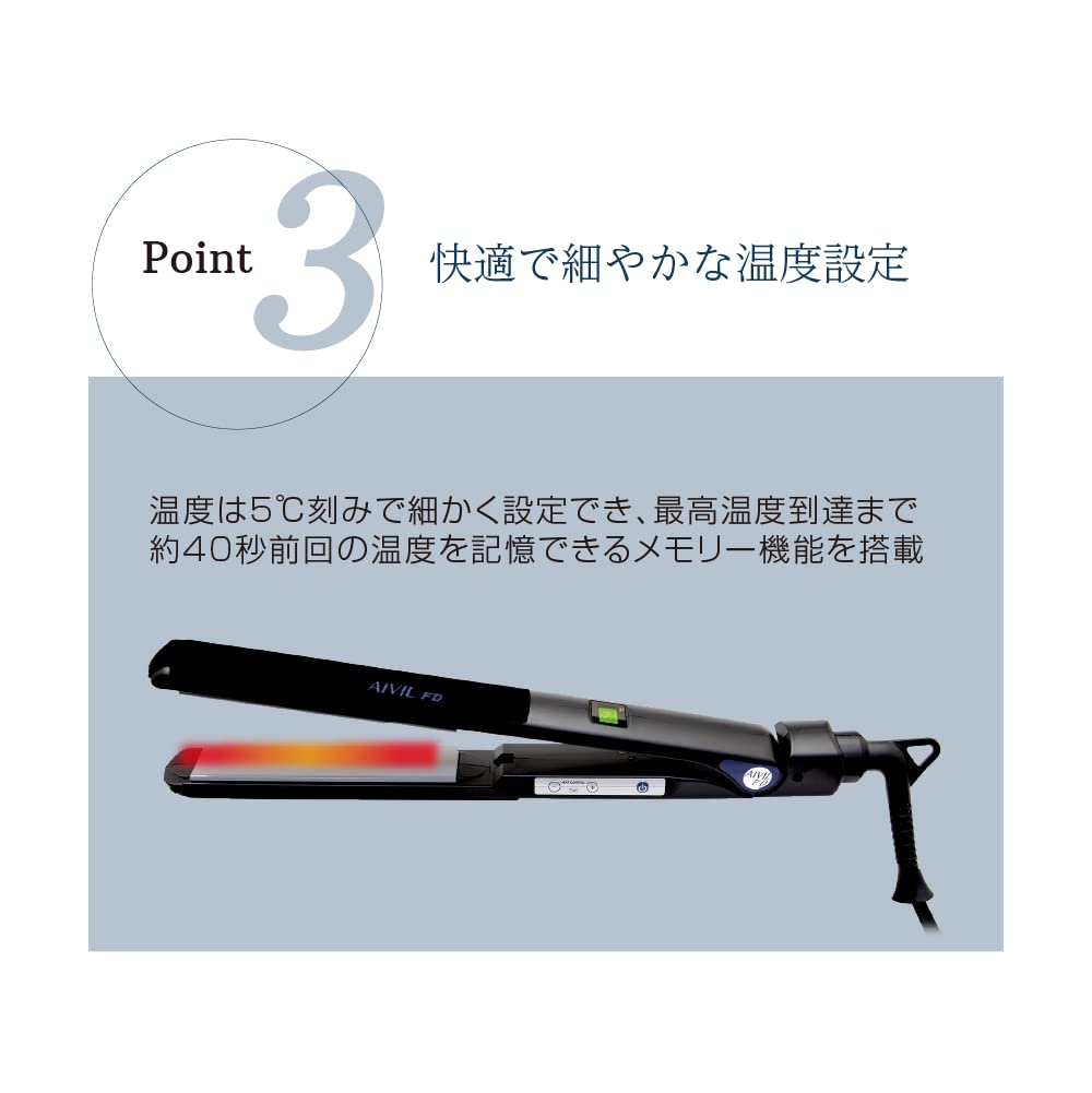 Amazon.co.jp: アイビル FDストレートアイロン : ビューティー