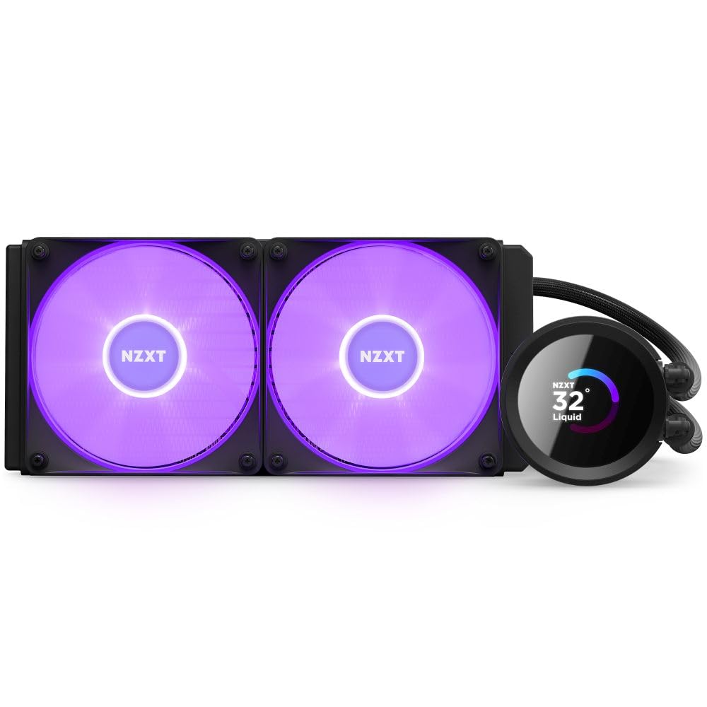 Amazon.co.jp: NZXT KRAKEN RGB 240 Black 簡易水冷CPUクーラー RL