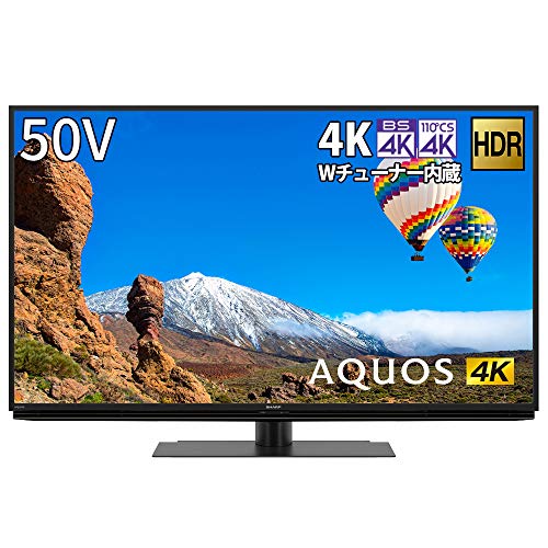 Amazon.co.jp: Sharp Aquos 4T-C50CH1 50V LCD TV, 4K with Built-in