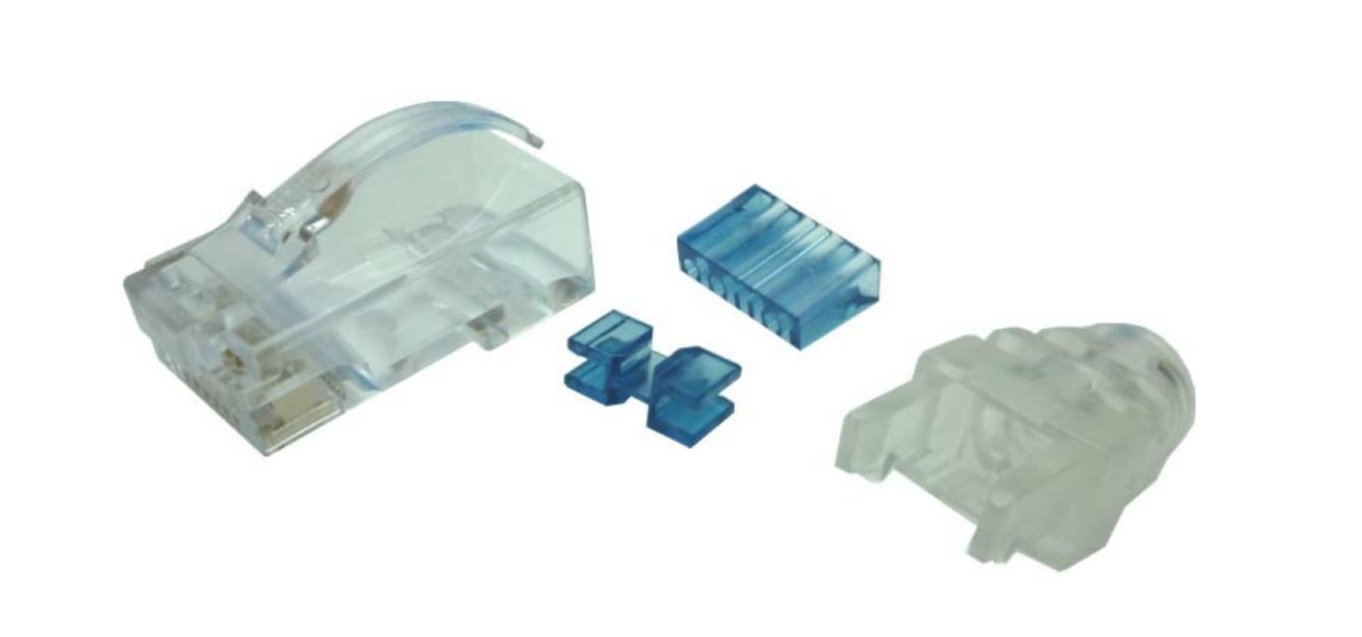 Amazon | 日本製線 Cat.6 モジュラープラグ(24AWG) ブーツ付 50個