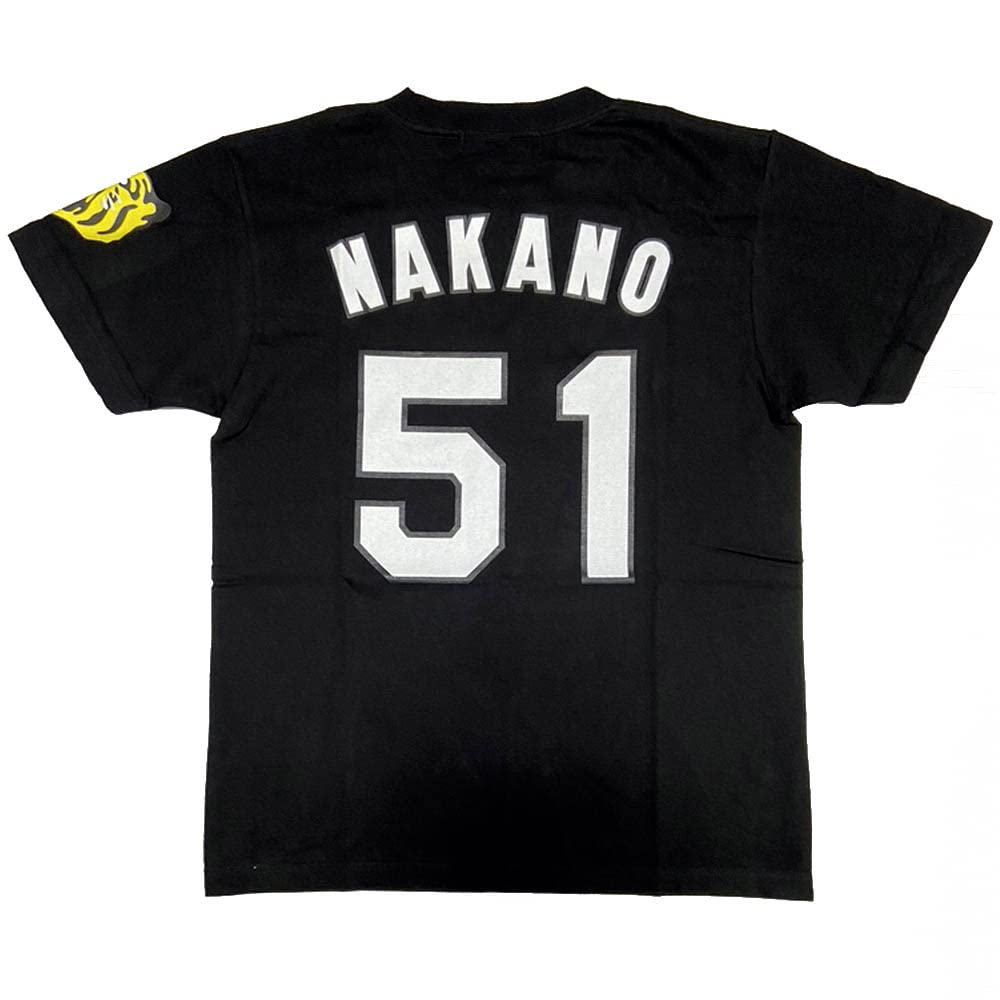 Amazon.co.jp: [Tigers] 阪神タイガース「中野拓夢 51 背番号Tシャツ