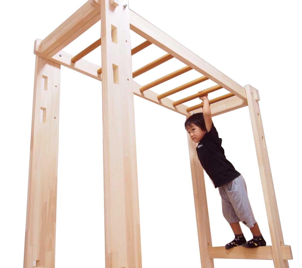 懸垂バー うんてい 室内雲梯 トレーニング アイアンバー 遊具 懸垂バー