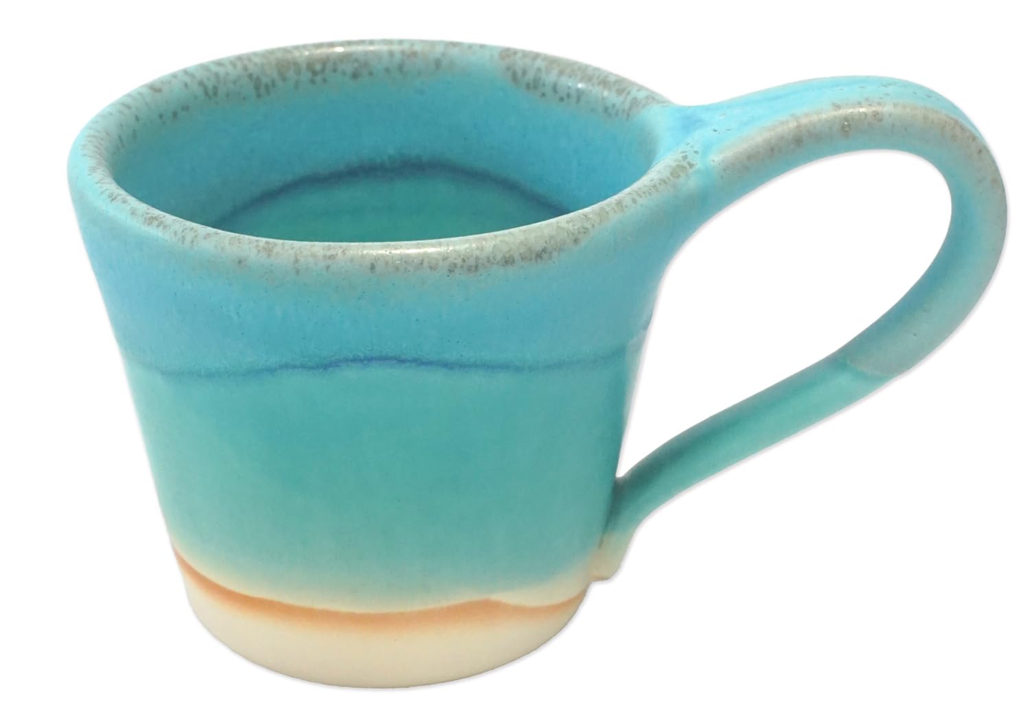 Amazon.co.jp: うるま陶器 マグカップ やちむん 沖縄の海 青い器