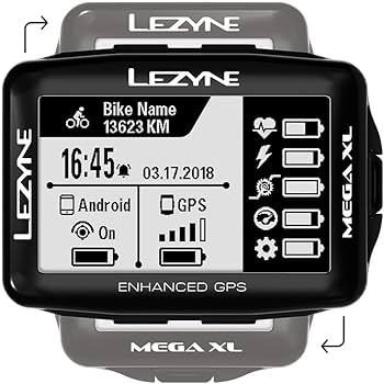 Amazon.co.jp: Lezyne Mega XL GPS Cycle Computer : スポーツ＆アウトドア
