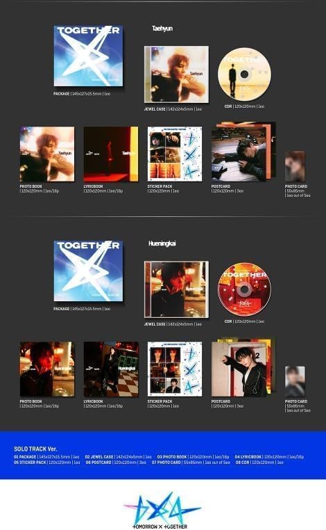 Amazon.com: TXT THE STAR CHAPTER : TOGETHER [Solo Track Ver.] 4th