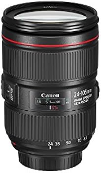 Amazon.com : Canon EF 24–105mm f/4L is II USM Lens, Black