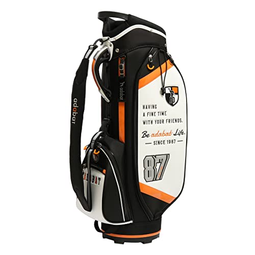 ゴルフバッグ adabat 緑色キャディバッグ 87エンブレム付き(G184