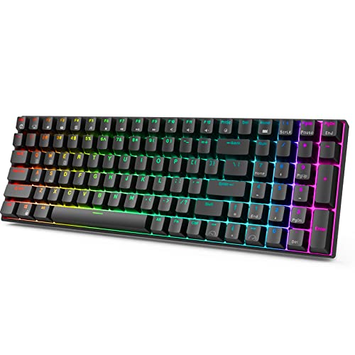 Amazon | RK ROYAL KLUDGE RK100 2.4Gワイヤレス/ Bluetooth/有線 RGB