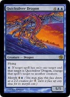 Amazon.com: Magic The Gathering - Quicksilver Dragon - Duel Decks