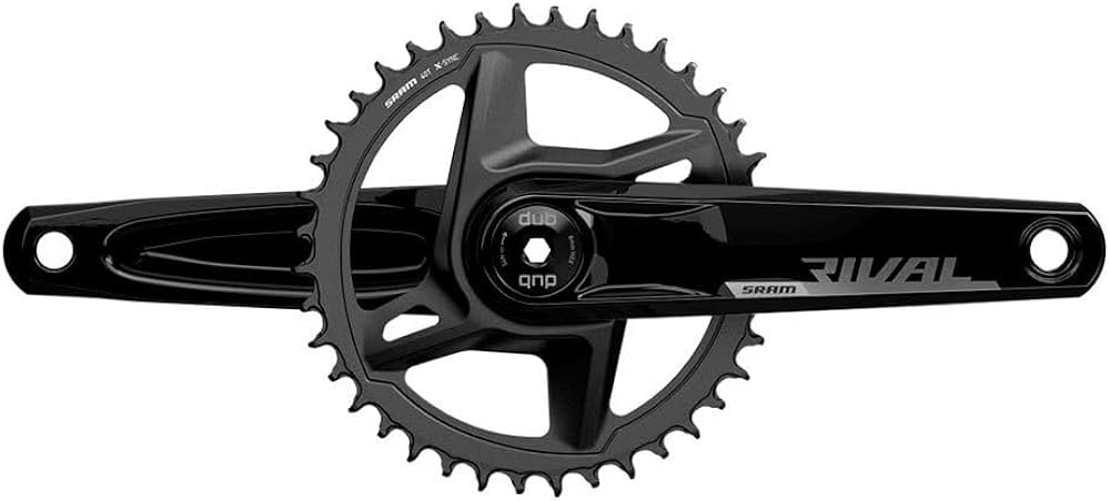 Amazon.com : SRAM Rival 1x 12-Speed Crankset Black, 172.5mm, 40T