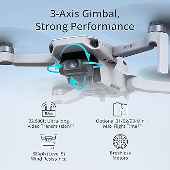 Amazon.com: DJI Mini 4K, Drone with 4K UHD Camera for Adults