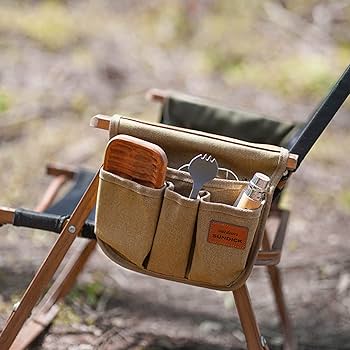Amazon.co.jp: キャンプチェア収納,キャンプ用ポータブルチェアサイド