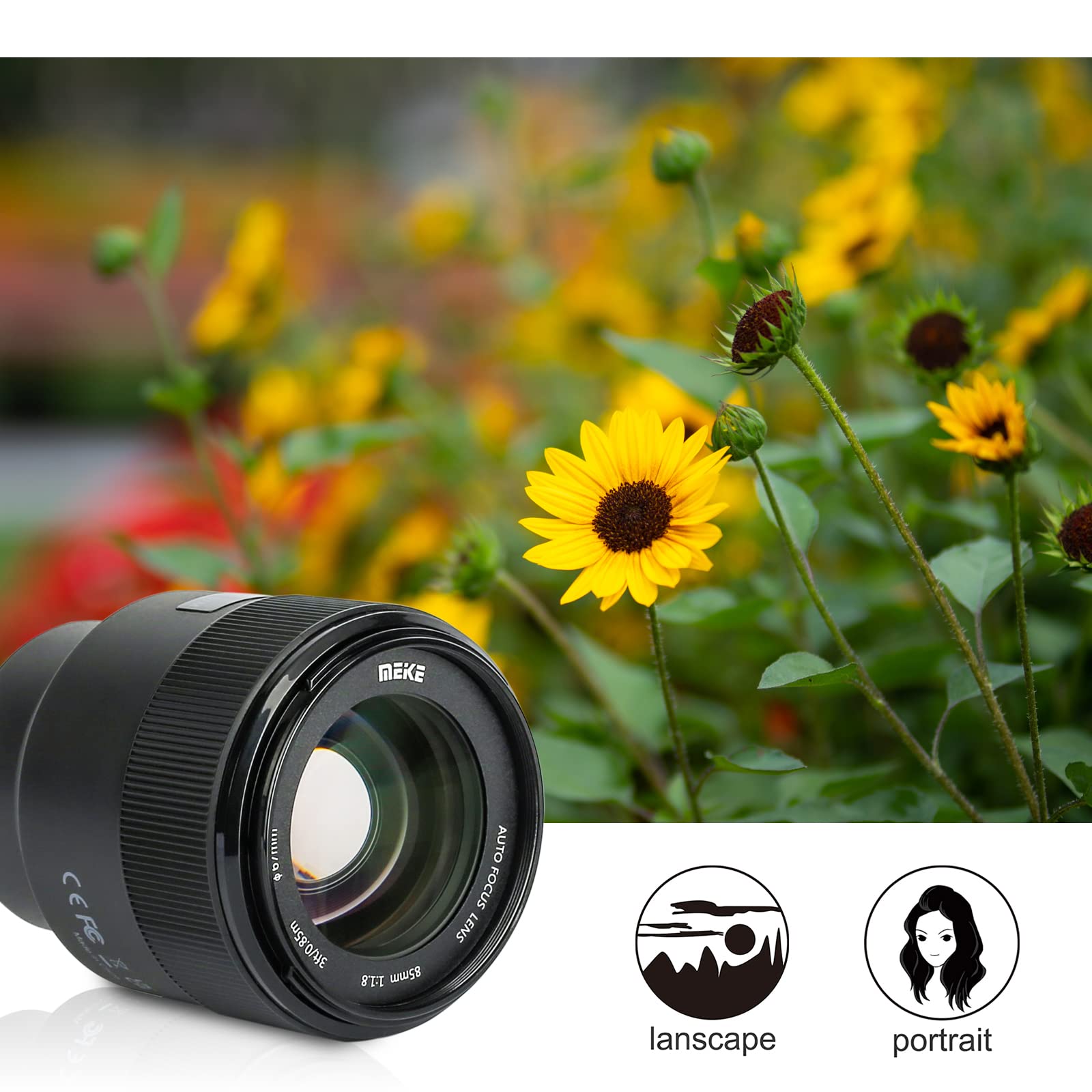 Amazon.co.jp: Meike 85mm F1.8 フルフレーム AF STM(A ステッピング