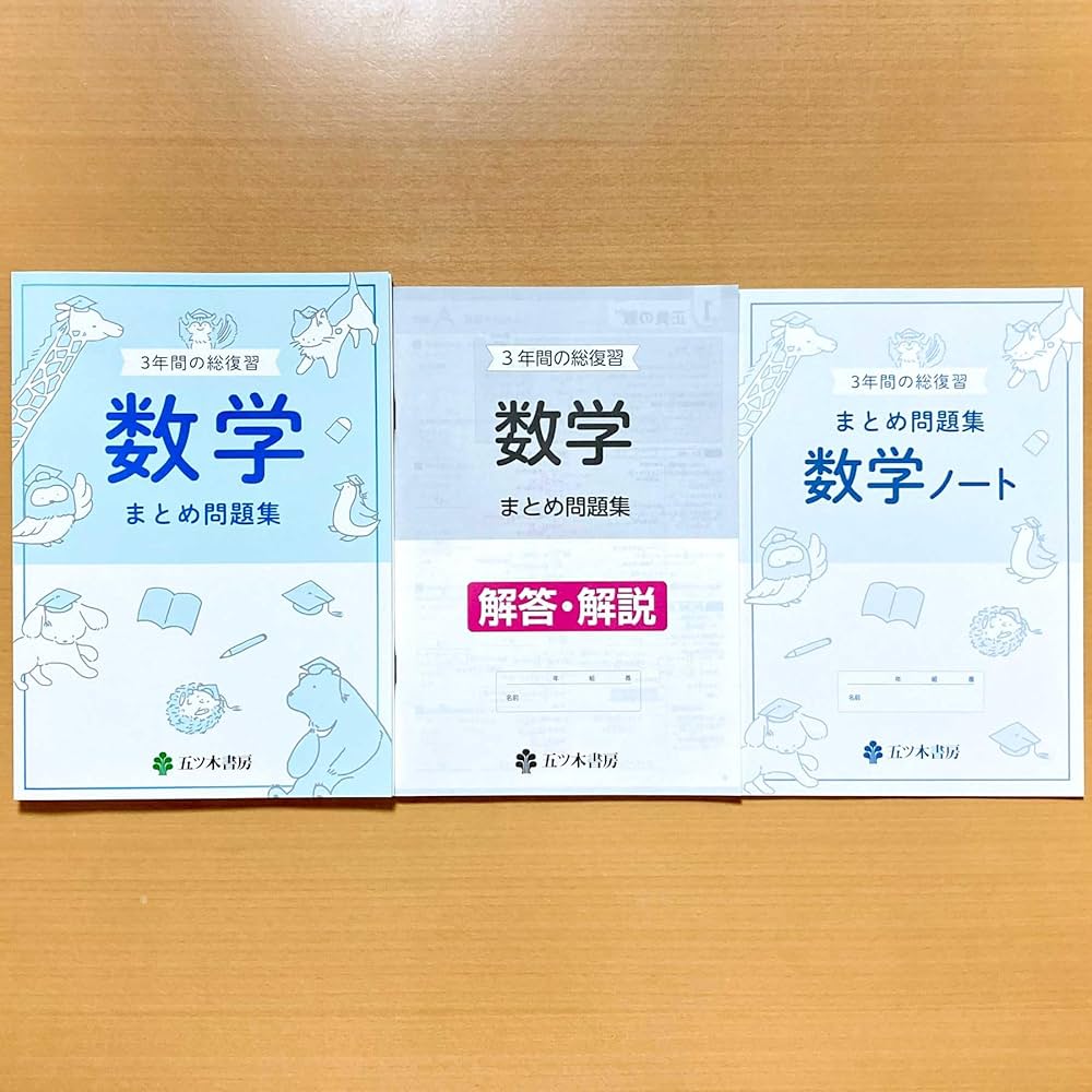 Amazon.co.jp: 2024年度版「3年間の総復習 数学 まとめ問題集【生徒用