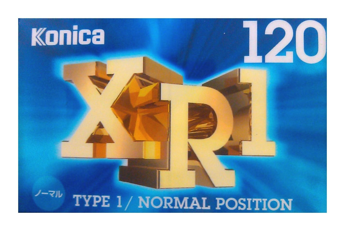 Amazon | カセットテープ Konica XR-1 120N 120分 | Minolta