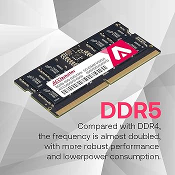Acclamator DDR5 RAM 32GB Kit (2x16GB) 5600MHz (or 5200MHz or