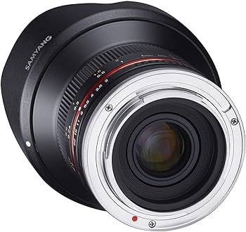 Samyang 12mm F2.0 NCS CS Photo Manual Camera Lens for Fuji X Mount