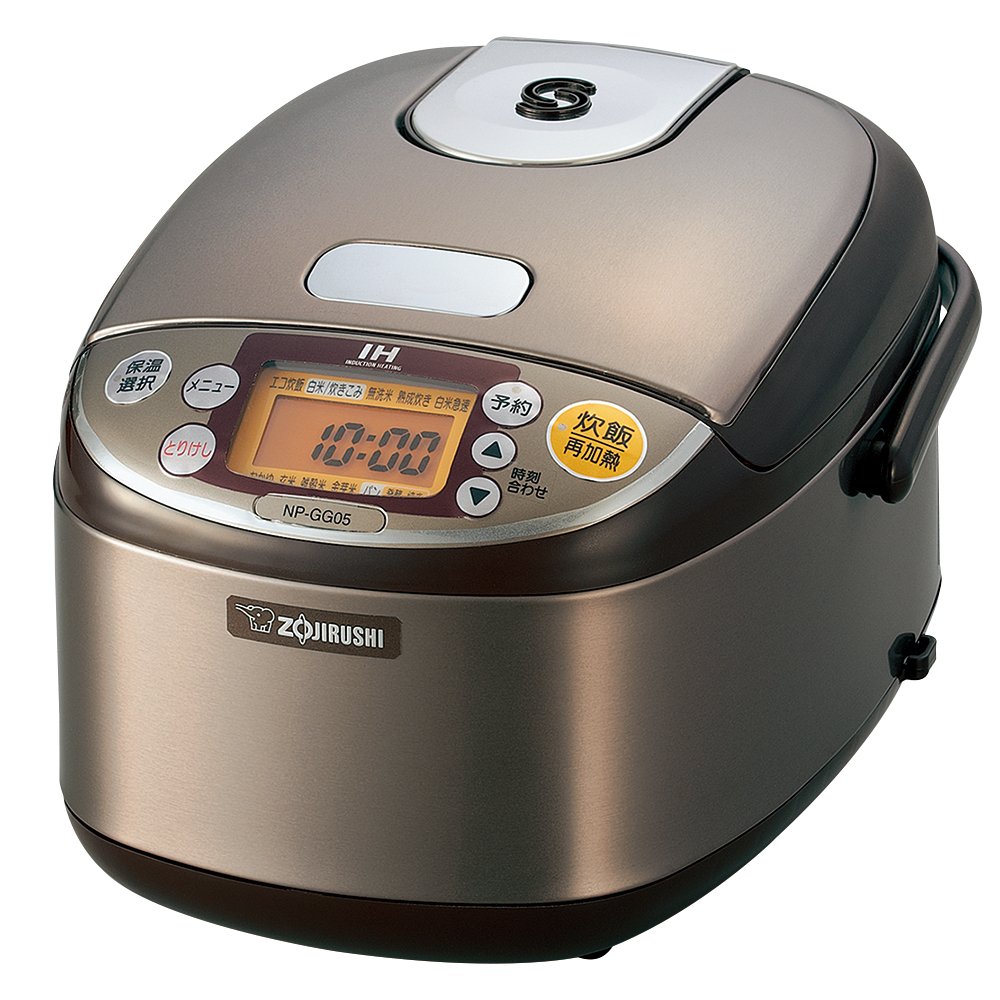 Amazon.co.jp: Zojurushi NP-GG05-XT Rice Cooker, 3 Cups, IH Type