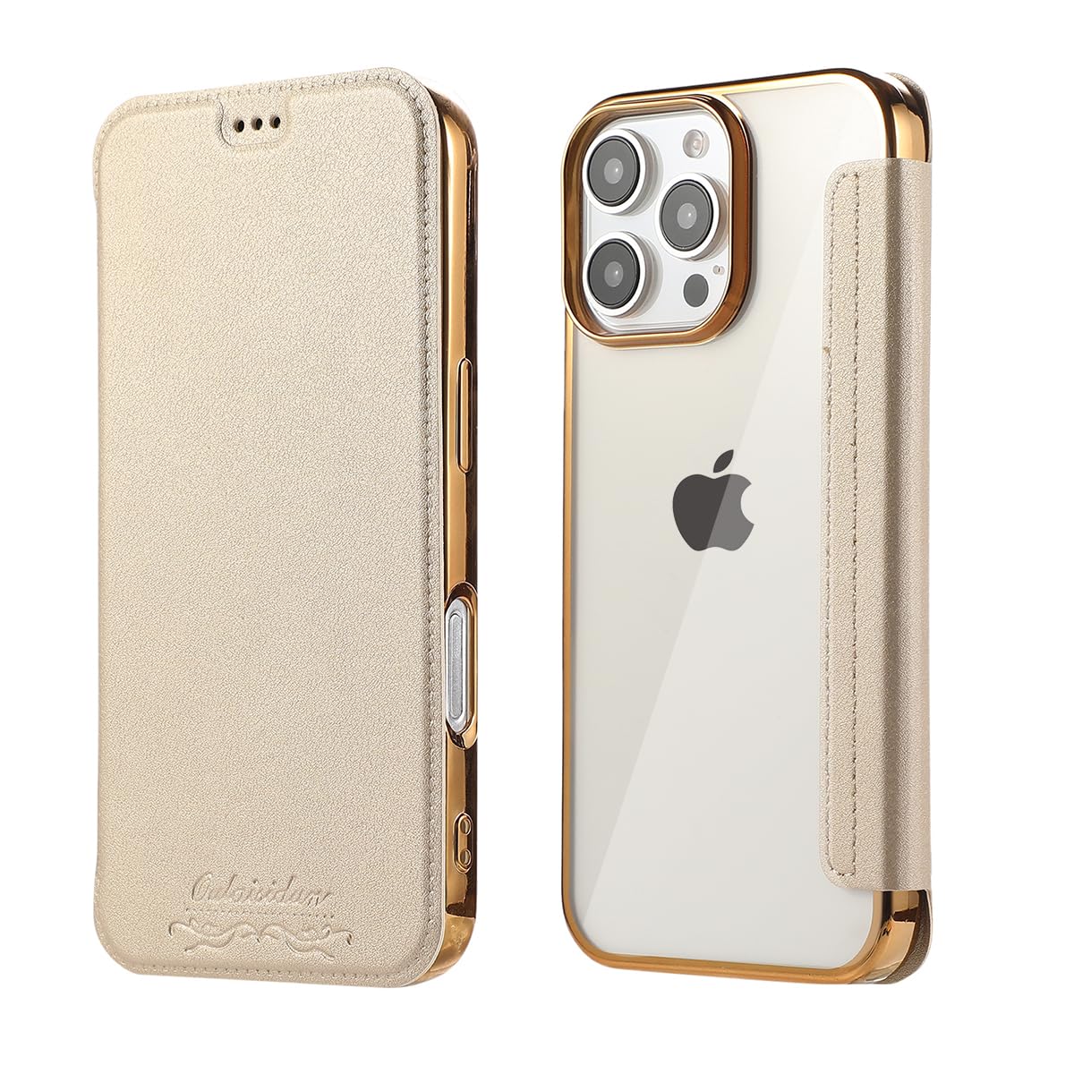 Amazon.co.jp: MuZiF iPhone 16 Pro Max 用 ケース 手帳型 クリア 高級