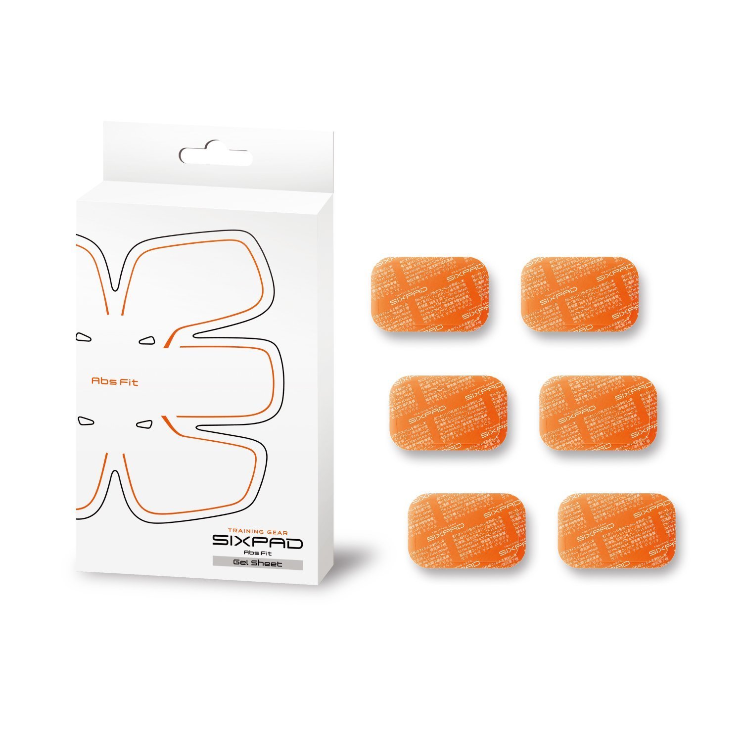 Amazon.co.jp: シックスパッド アブズフィット高電導ジェルシート